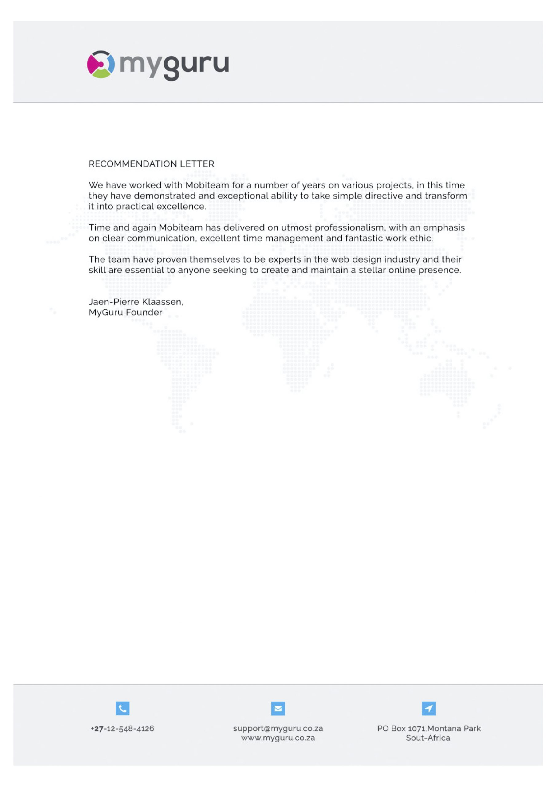 myguru-recommendation